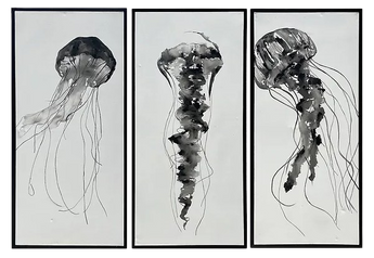 Cuadro Triptico Medusa