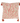 COJIN CORAL BORDADO CRUDO ESTAMPADO CORAL