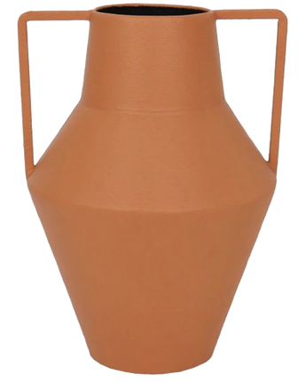 ENVASE DECORATIVO DE METAL CORAL II