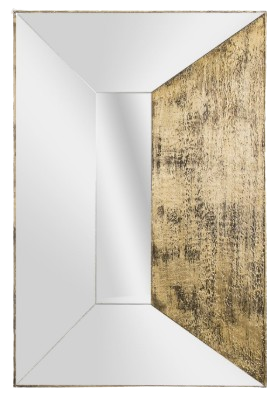 ESPEJO IRREGULAR ANGULOS CHICO SET(2) .80X1.20