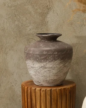 JARRON DECORATIVO DE METAL DORIAN II