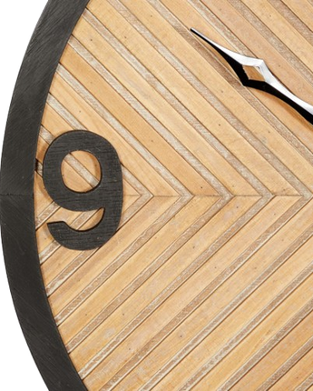 RELOJ VERTICE EN MADERA