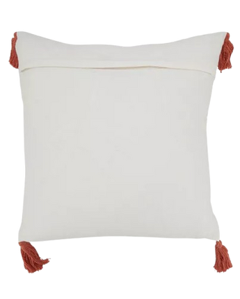 COJIN CARACOL BORDADO CORAL